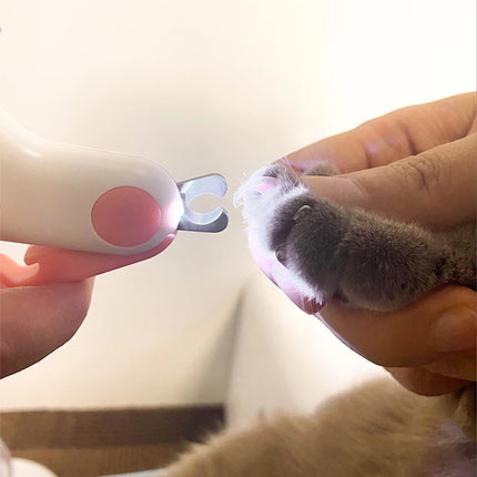 EDA Nail Clipper Cutter cat/dog (+LED light)