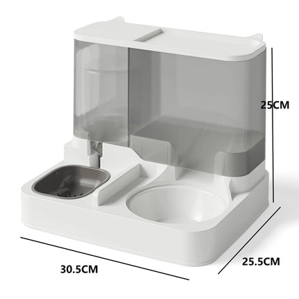 2 In 1 Cat Feeder And Water