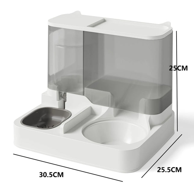 2 In 1 Cat Feeder And Water