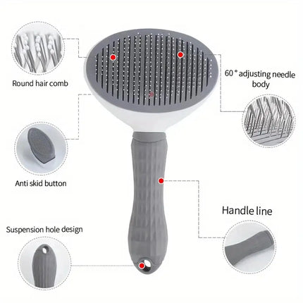EDA Dog/cat brush,(remove loose hair)