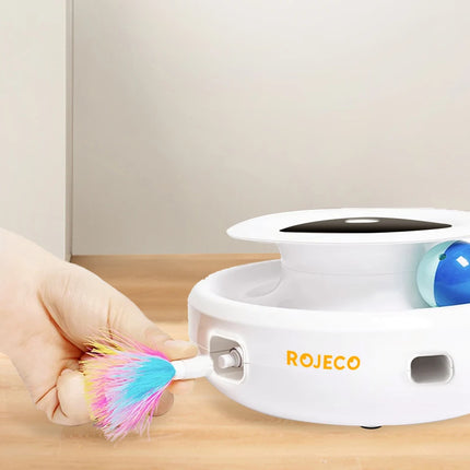 ROJECO 2 in 1 Smart Cat Toy