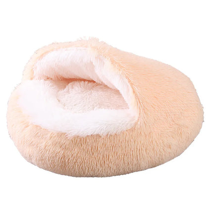 Plush Pet Cat Bed