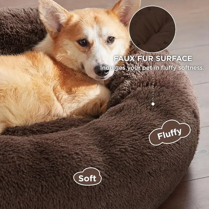 Round Dog Bed (Winter)