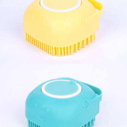 Bathroom Dog Bath Washing Massage Gloves Brush