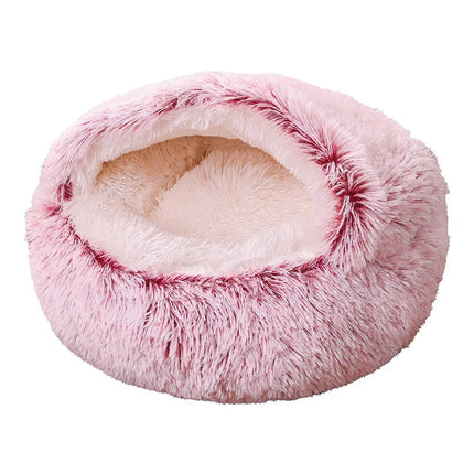 Plush Pet Cat Bed