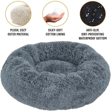 Round Dog Bed (Winter)