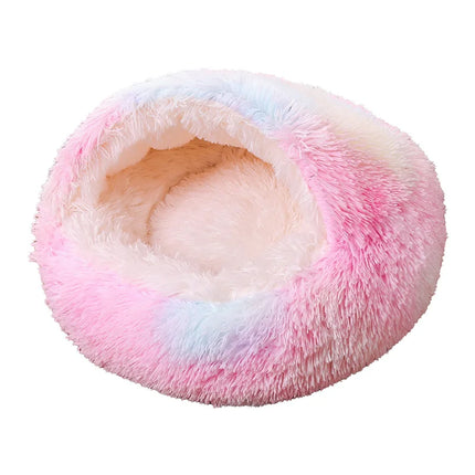 Plush Pet Cat Bed