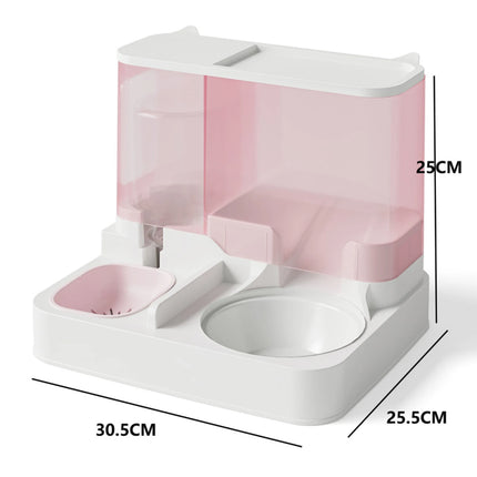 2 In 1 Cat Feeder And Water