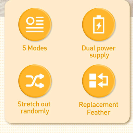 ROJECO 2 in 1 Smart Cat Toy