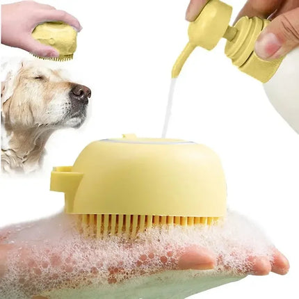 Bathroom Dog Bath Washing Massage Gloves Brush