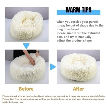 Round Dog Bed (Winter)