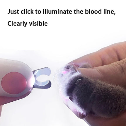 EDA Nail Clipper Cutter cat/dog (+LED light)