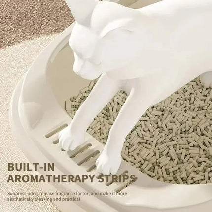 Cat Toilet Kitty Sandbox